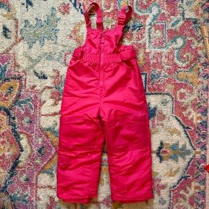 SOLD - Cat & Jack Snow Bib for Toddler - 3T